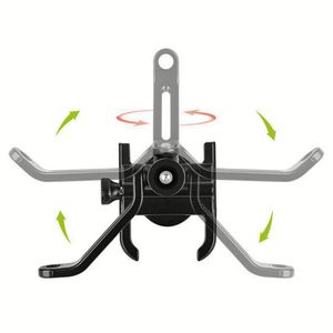 Support de téléphone en alliage d'aluminium pour moto, support de guidon, support de navigation GPS, clip de fixation pour vélo - Product Image 4