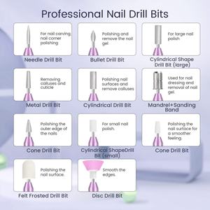 Lime à ongles professionnelle 35000 tr/min, lime à ongles électrique portable, lime à ongles électrique pour manucure et pédicure, ponceuse à ongles pour salon - Product Image 6