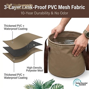 Yachuangxin - Bolsa de Almacenamiento Plegable de Tela Oxford, Impermeable, para Camping, para Todas las Estaciones, 1 Pieza - Product Image 3