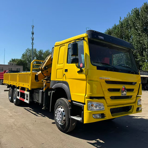 شاحنة رافعة سينوتراك هووو مستعملة متوفرة في المخزون، حمولة 10/12/14/16 طن، شاحنة رافعة للبيع - Product Image 4