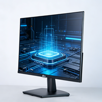 1080P IPS Computer Monitor 24 27 Inch with VGA HDMI Interface VESA Wall Mount Support Business Office Student Desktop Monitor