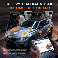 Ücretsiz Güncelleme THINKCAR THINKSCAN 689BT PRO CANFD DOIP 34 Sıfırlama Çift Yönlü J2534 Geçişli Topoloji Haritalama Teşhis Araçları