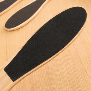 Râpe à <span class=keywords><strong>pieds</strong></span> hauts dissolvant de callosités Lotus manche en bois épurateur de peau morte épurateur de <span class=keywords><strong>pieds</strong></span> Offre Spéciale pédicure fichier <span class=keywords><strong>sable</strong></span> - Product Image 2