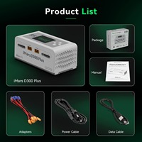 Chargeur intelligent Gens Ace IMars D300 Plus AC 300W DC 350Wx2 double canal pour batteries RC, système d'équipement, accessoires et kit de pièces