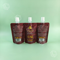 Pochettes souples personnalisées avec bec verseur, réutilisables pour liquides alimentaires, sachets de recharge pour savon liquide et boissons, avec bec verseur