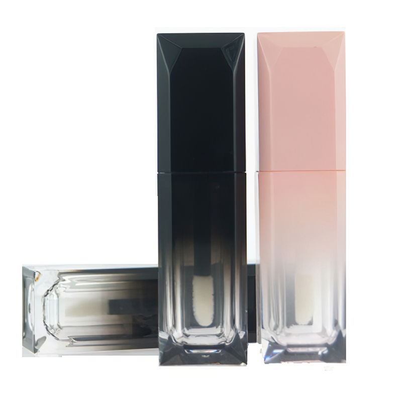 Оптовая продажа на заказ из розового золота, белый милый матовый пустые прозрачные косметика парфюмерия диспенсер 5 мл 10 мл блеск для губ контейнеры трубки