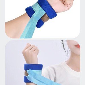 Bandes de poignet anti-traction KS bleues confortables pour personnes âgées, accessoires d'équipement de fitness - Product Image 3