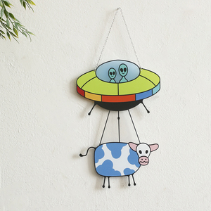 Moderno acrilico decorazione da appendere a parete colorato geometrico <span class=keywords><strong>Mobile</strong></span> sole e luna Boho arte appesa per la casa <span class=keywords><strong>soggiorno</strong></span> decorazione - Product Image 5