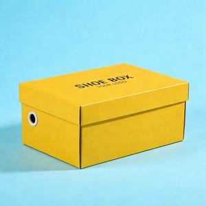 Scatola per Scarpe in Cartone Pieghevole Personalizzata all'Ingrosso, Riciclabile, Finitura Opaca, Cartone Ondulato <span class=keywords><strong>E</strong></span>, Scatola Regalo Pieghevole per Vestiti <span class=keywords><strong>e</strong></span> Scarpe - Product Image 3