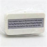 Reseteador de Chips para Tanque de Mantenimiento y Decodificador para Epson T6714 T6715 T6716 T3661 T04D1 T04D0, Herramienta de Reinicio para Caja de Tinta Residual