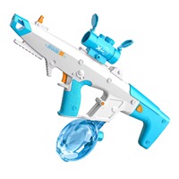 Shark Space Elektrischer Wassersprüher mit kontinuierlichem Strahl, Spielzeug mit Trommeltank und Ladekabel für Outdoor-Geschenkverkäufer