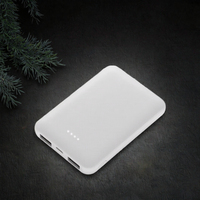 Chargeur portable Mgitec S08 5000mAh avec batterie Li-polymère OEM, sorties Type-C et USB, solution d'alimentation personnalisable
