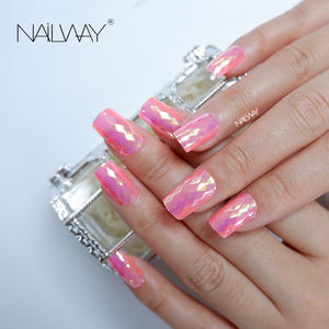 OFFRE SPÉCIALE 3D ROSE Holographique Presse Sur Les <span class=keywords><strong>Ongles</strong></span> Longueur Moyenne Carré <span class=keywords><strong>Faux</strong></span> <span class=keywords><strong>Ongles</strong></span> <span class=keywords><strong>Chrome</strong></span> <span class=keywords><strong>Faux</strong></span> <span class=keywords><strong>Ongles</strong></span> Artificiels - Product Image 1