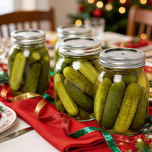 Bocaux en verre hermétiques <span class=keywords><strong>de</strong></span> 500 ml (16 oz) pour conservation alimentaire, avec couvercle à double compartiment, écologiques, sans BPA, impression disponible pour la mise en <span class=keywords><strong>conserve</strong></span> - Product Image 5