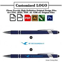 Stylos personnalisés avec logo, stylo à bille en métal - Cadeau promotionnel d'entreprise en gros pour récompenses clients