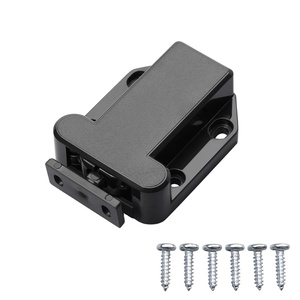 Hot Sale Invisible <b>Plastic</b> Suction Touch Latch Cabinet Door Bouncer Press <b>Bead</b> Push Door for Wardrobe Hardware - Product Image 2