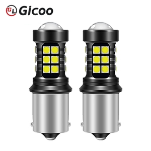 GICOO LED Highlight  Reverse Light Lamp T20 7440 1156 P21w BA15S 1157 7443 BAY15D P21/5W 3030 27 SMD - Product Image 3