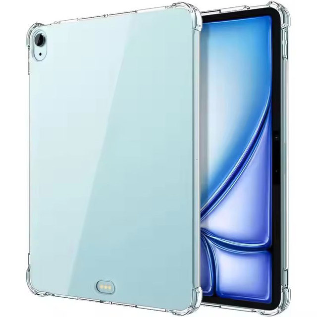 Four Corner Bumper Clear With TPU Edge Hybrid Shockproof Case for Apple iPad Air Mini 11