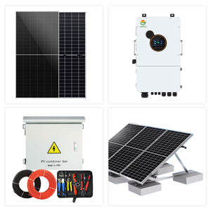 Système Solaire Complet Jingsun <span class=keywords><strong>de</strong></span> 5 kW, 10 kW, 20 kW, 30 kW à Haute Efficacité, Connecté au Réseau pour l'Installation Domiciliaire - Product Image 2