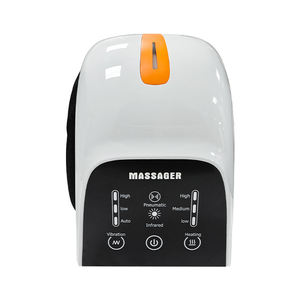 Masajeador de rodilla portátil 4 en 1 mejorado con terapia de luz roja Terapia de masaje con compresa calentada por vibración para aliviar el dolor articular - Product Image 1