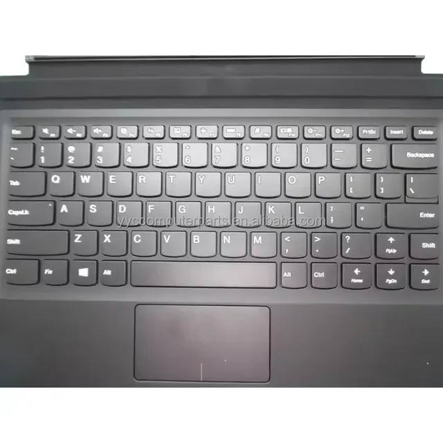 Laptop Keyboard for Lenovo for Ideapad Miix 510-12ISK 510-12IKB 80U1 5N20M13917 5N20N21137 Tablet Folio NonBacklit English US
