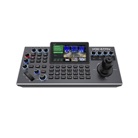 Controlador de teclado de cámara HDKATOV PTZ, controlador POE 4D Joystick PTZ con pantalla LCD para transmisión en vivo de Iglesia, educación