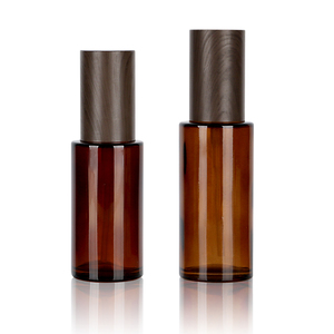 Wholesale Impurity-Free 0.68oz 2.7oz Thick-Bottom Bottle with PP Cover & Wooden Pump EU Certified for Cosmetics - Product Image 6