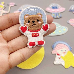 แพทช์ปักลายนักบินอวกาศแบบกำหนดเองสำหรับเสื้อผ้าและของขวัญ - Product Image 3