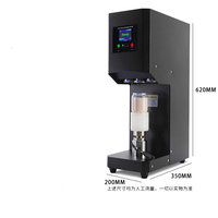 Machine de scellage semi-automatique électrique pour canettes, directement de l'usine, pour boissons, produits chimiques, nouvelle version, thé aux perles, café, bière, jus