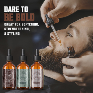 MOQ 100PCs Etiqueta privada Aceite de barba de sándalo para hombres Fábrica Natural Cuidado de la barba para hombres con aceite de argán y aceite de <span class=keywords><strong>jojoba</strong></span> MADERA DE SANDALO - Product Image 3