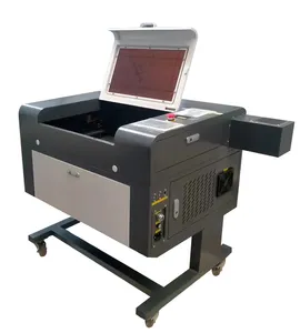 Máquina de corte a laser de CO2 com bomba de ar dentro da máquina 50 W 30 * 50 cm