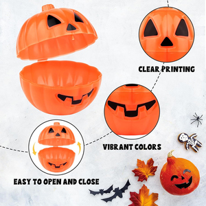 24 piezas <span class=keywords><strong>calabaza</strong></span> Halloween tratar dulces contenedores niños regalos Halloween fiesta Scavenger Hunt juegos regalo caja ciega - Product Image 4