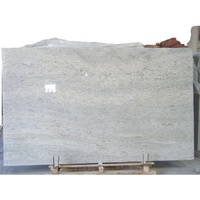 Dalles de granit blanc du Cachemire en Inde populaires ou dalles de granit préfabriquées pour salle de bain, nouvelles dalles de granit dorées du Cachemire en Inde et carreaux de sol