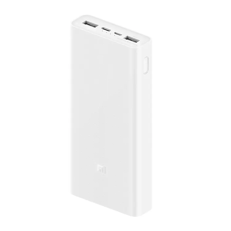 Xiaomi Power bank 20000mAh 3 PLM18ZM 18W 2-Way Quick Charging USB C Portable Mi Powerbank 20000 External Battery Powerbank