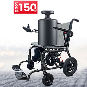 Silla de Ruedas Eléctrica Ligera de Fibra de Carbono KSM-507 con Motor sin Escobillas, Sillas de Ruedas de Rehabilitación para Viajes - Product Image 3