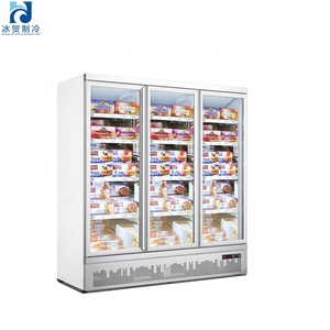 業務用省エネ単温度ファン＆空冷二重強化ガラス直立型飲料冷凍庫 - Product Image 5