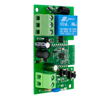 Module d'interrupteur intelligent WiFi RF 1CH Ewelink AC 220V 85-250V Relais de temporisation sans fil 433 Télécommande compatible Alexa