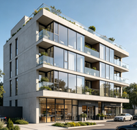 Complejo Residencial de Lujo de 3, 4, 5 y 6 Pisos, Apartamento Prefabricado de Acero con Jardín y Terraza