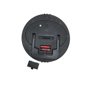 Electronic Clock 3885N Oval Digital With Calendar Alarm Timer Thermometer Battery Powered Wall Or Desktop Use - Product Image 3