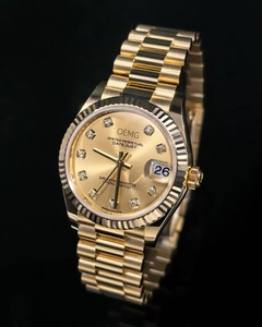 Montre de luxe pour femme, automatique, 26 mm, 28 mm, 31 mm, acier 904L et verre saphir, boîtier et bracelet en acier inoxydable, directement de l'usine - Product Image 6