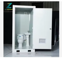 Toilette portable en acier Lizheng pour adultes, idéale pour le camping