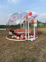 Maison dôme étoile la plus populaire Chambre ciel étoilé préfabriquée Maison dôme transparente transparente camping glamping tente à bulles maison mobile