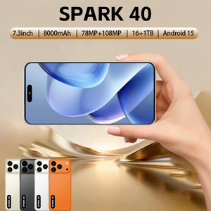 Smartphone Spark 40 5G, Display AMOLED HD da 7.3 Pollici, Octa Core, Fotocamera da 108MP, 16GB RAM, 1TB ROM, Economico, Sbloccato, Compatibile con Clone Alternativo - Product Image 6