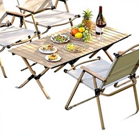Table à manger rectangulaire moderne en bois massif, simple, portable, avec rangement, table pliante pour stand de rue, camping en plein air, barbecue