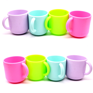 Tasses à Sippy Personnalisées en Silicone Sans BPA avec Pailles et Poignées d'Apprentissage pour Bébés et Tout-Petits (0-12 Mois) – Idéales pour les Coffrets Cadeaux et l'OEM - Product Image 1
