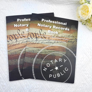 Cuaderno de Tapa Dura con Encuadernación Perfecta, Impresión en Negro, Papel Offset, Diseño Personalizado, Libro de Registro Notarial, Libro de Registro Público Notarial - Product Image 3