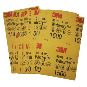 Papel <span class=keywords><strong>de</strong></span> <span class=keywords><strong>lija</strong></span> Premium <span class=keywords><strong>3M</strong></span> 401Q Wetordry Water <span class=keywords><strong>1500</strong></span> & 2000 & 2500 & 3000 Grano-Ideal para el reacabado <span class=keywords><strong>de</strong></span> carrocerías <span class=keywords><strong>de</strong></span> automóviles - Product Image 1