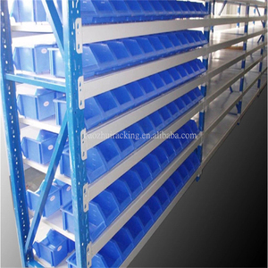 Estante de almacenamiento ajustable con revestimiento en polvo Estante de almacenamiento de almacén de fábrica - Product Image 1