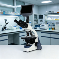 7 Inch 12MP Digital Biological Microscope Camera USB Type C UVC Lab School Teaching Tool OEM Factory Wholesale