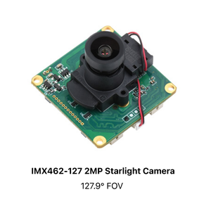 Caméra industrielle Starlight Résolution 1920x1080 Ouverture F179 Option double FOV Commutateur IRCUT intégré Vision 100 ° 127 ° FOV - Product Image 3